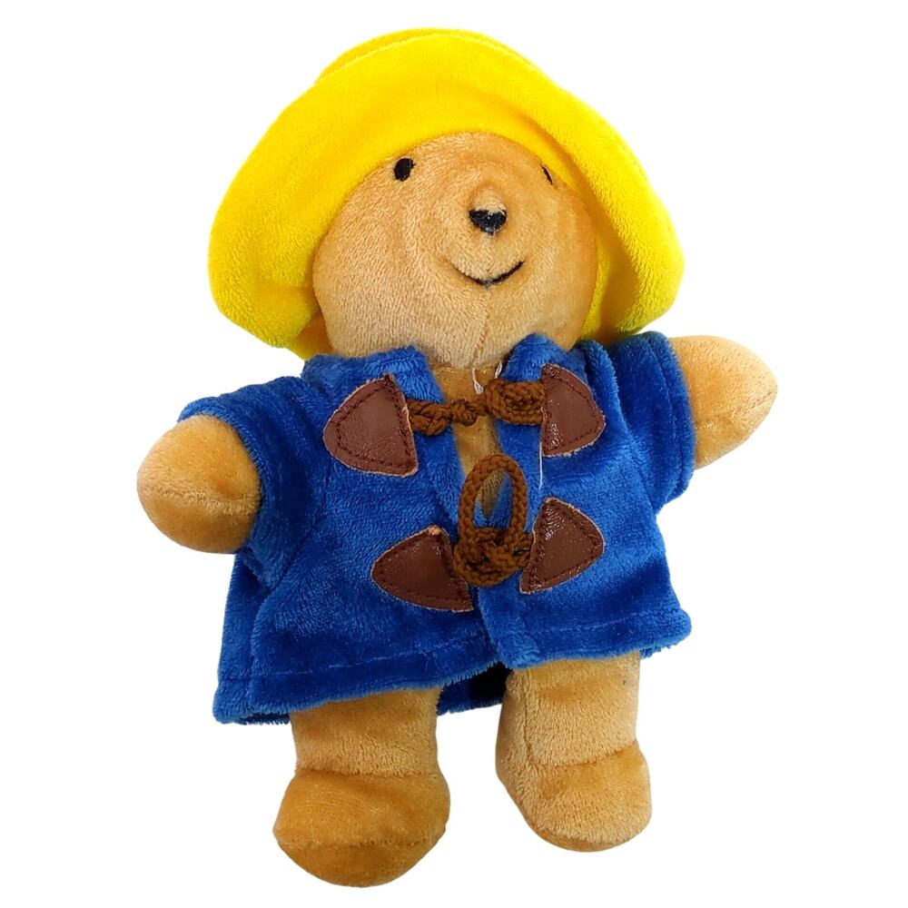 Paddington Bear Stuffed Animal Teddy Bear Plush Eden Toys 8” Vintage Yellow Hat